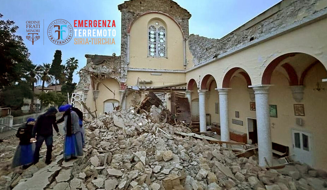 I frati operano per la popolazione colpita dal terremoto in Siria e Turchia