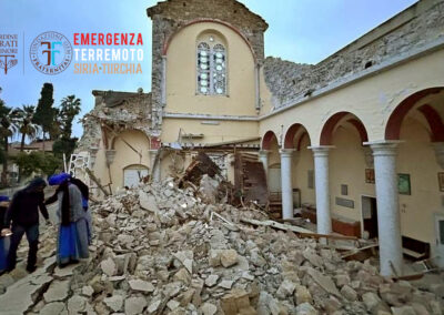 Emergenza terremoto Siria e Turchia