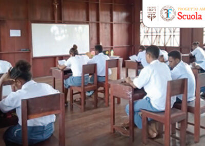 Scuola per giovani Asmat in Papua